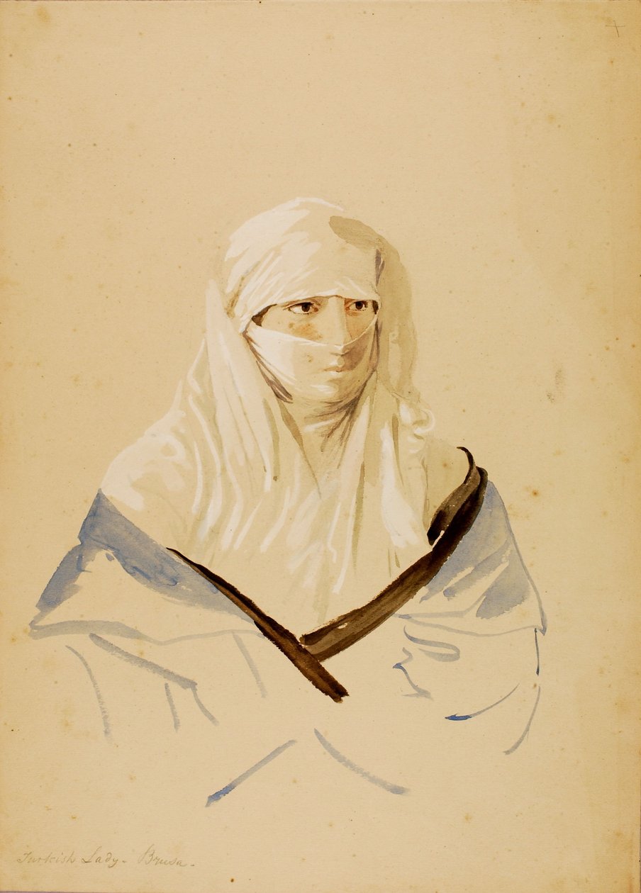 Senhora turca de Brusa de Miner Kilbourne Kellogg