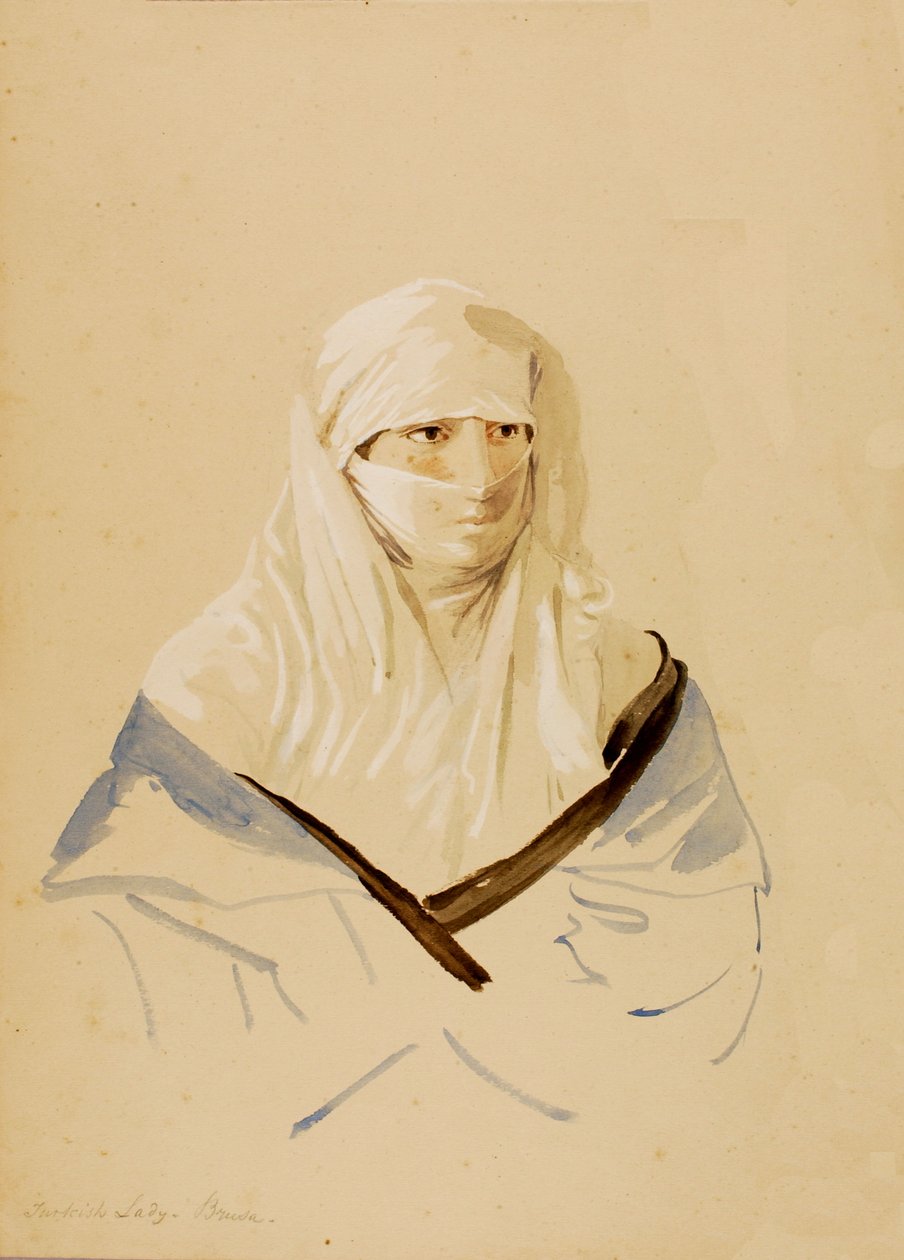 Senhora Turca de Brusa, s.d. de Miner Kilbourne Kellogg