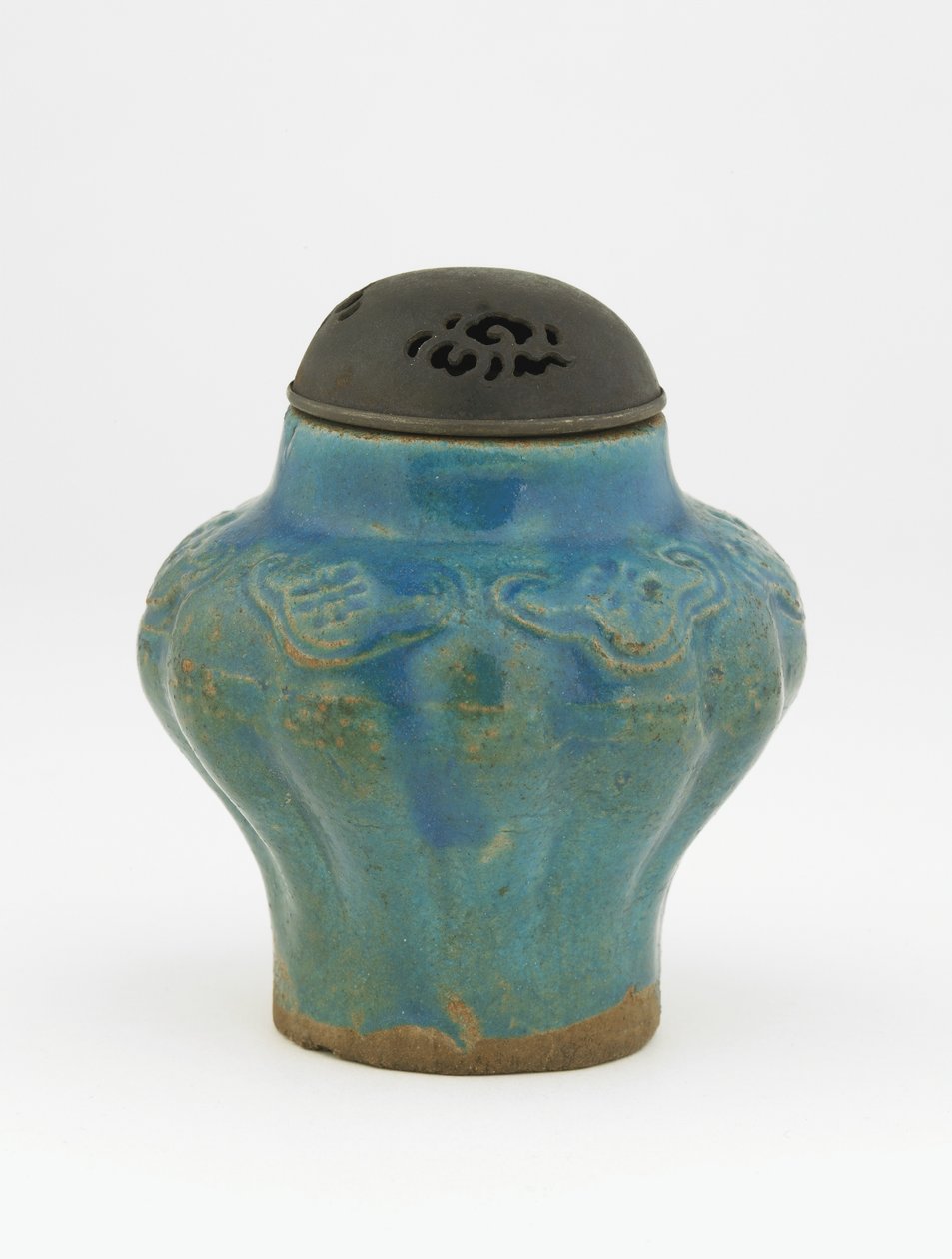 Jar usado como queimador de incenso, do século XVI até meados do século XVII (cerâmica) de Ming Dynasty Chinese School