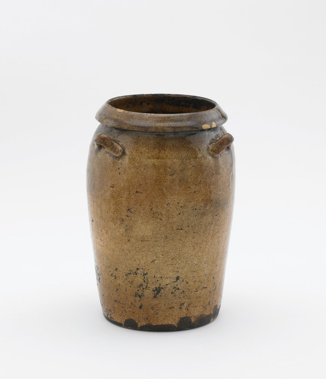 Jarra com três alças (grés com esmalte cinza) de Ming Dynasty Chinese School