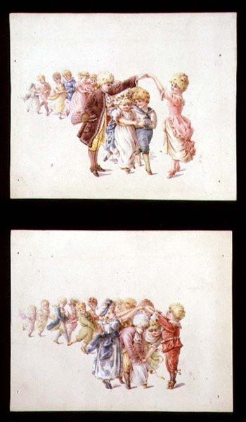 Festa da Criança, final do século XIX (aguarela sobre papel) de Minnie Jackson