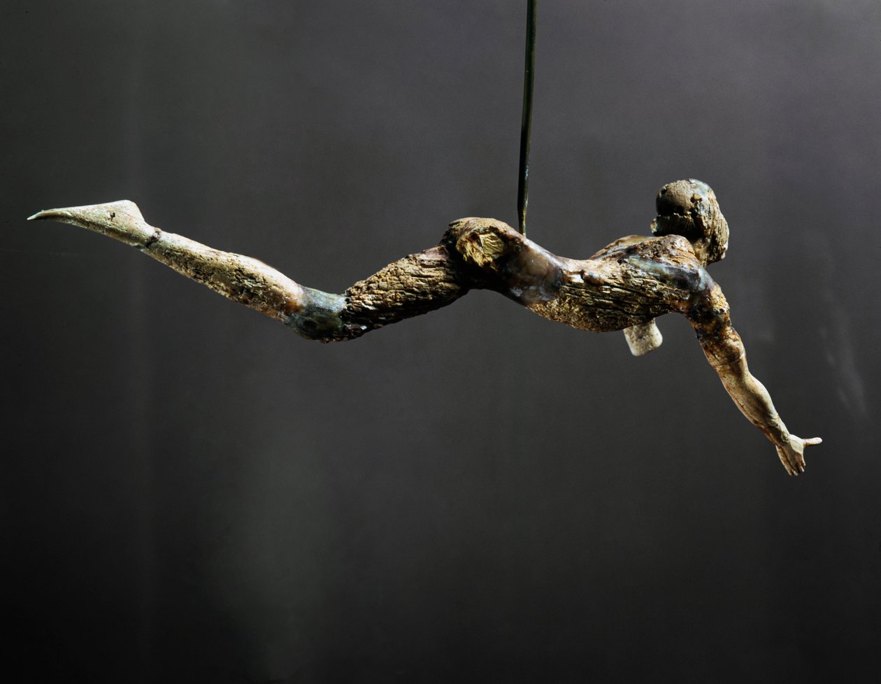 Acrobat (também chamado The bull leaper), estatueta de marfim, 1700-1400 a.C. de Minoan