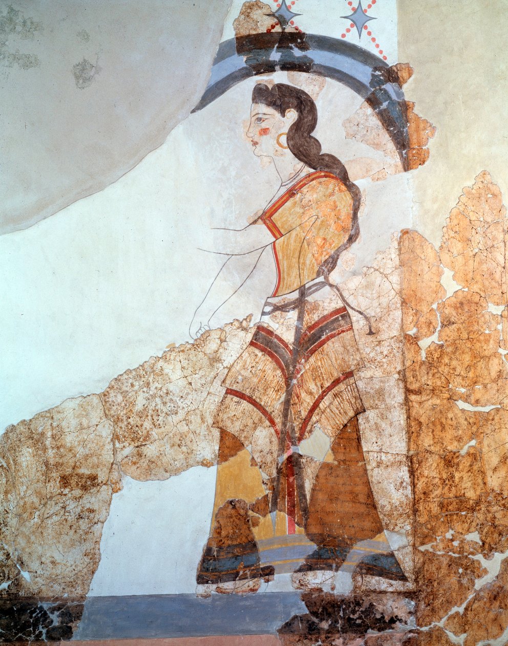 Figura feminina (fresco de Minoan
