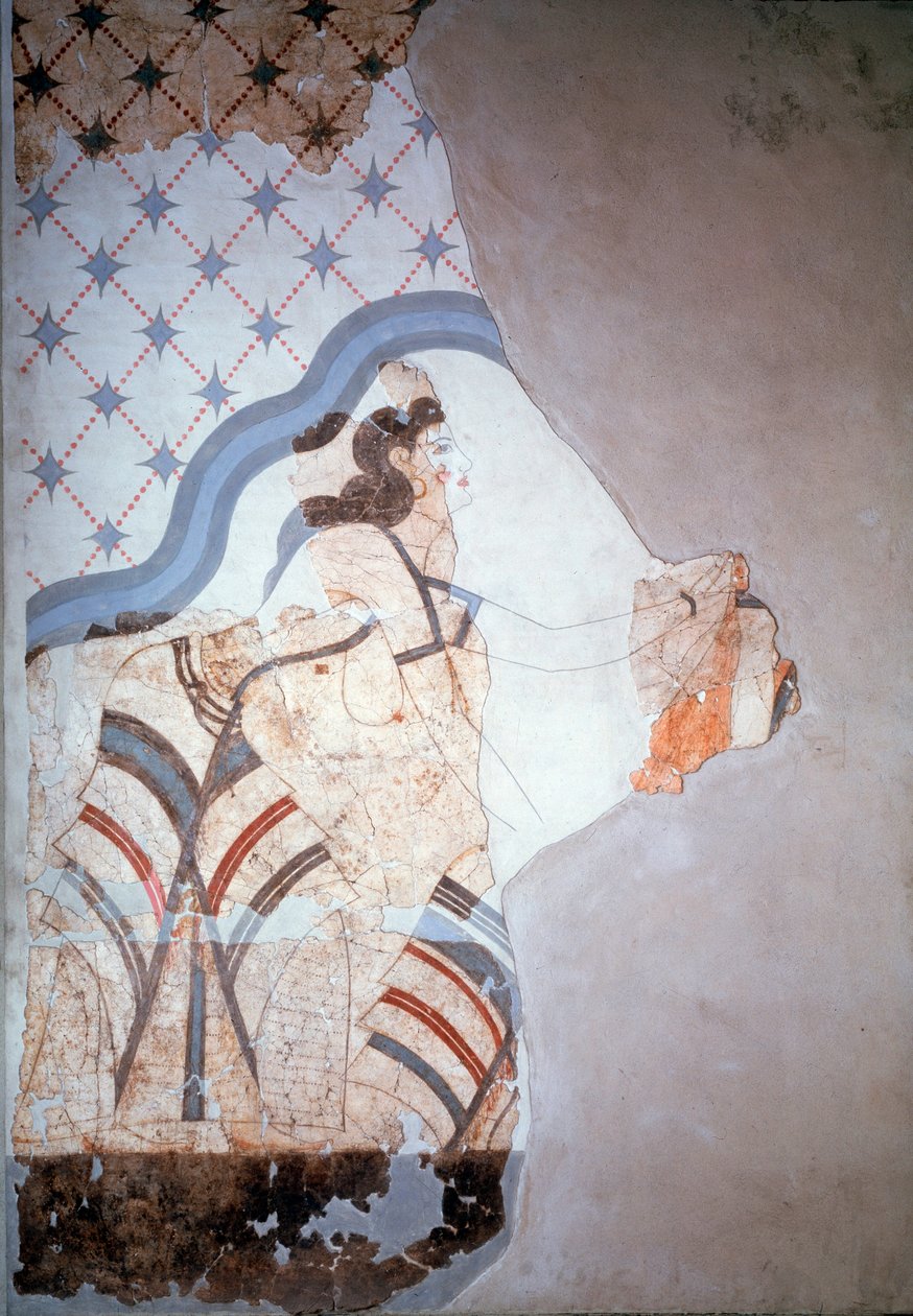Figura feminina (fresco de Minoan