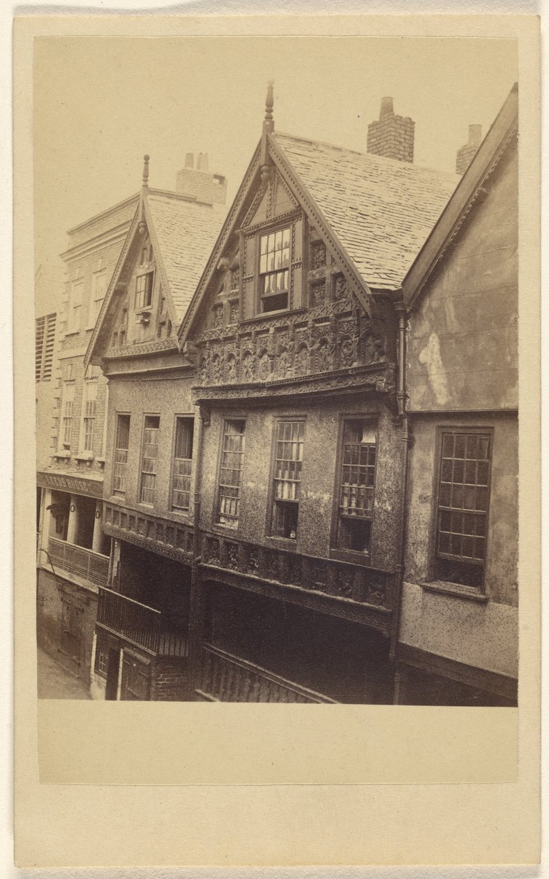 Chester. [vista dos edifícios]. de Minshull and Hughes