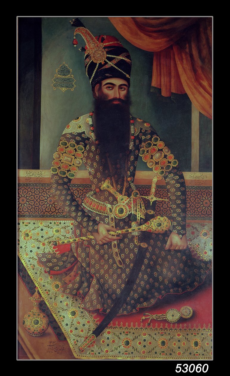 Fath &39;Ali Shah (1771-1834), rei da Pérsia de Mirza Baba