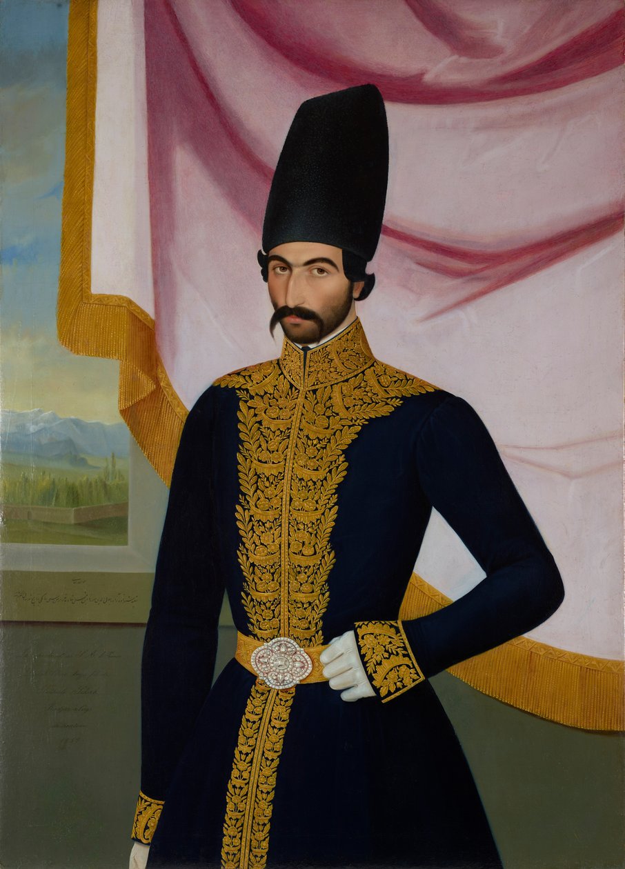 Jalal al-Din Mirza, filho de Fath-Ali Shah Qajar de Mirza Abolhassan Khan Ghaffari
