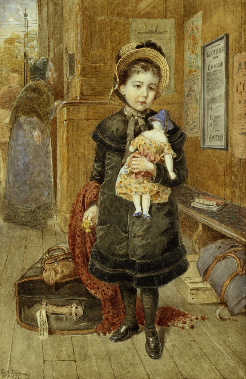 Indo para a escola de Miss Eliza F. Manning