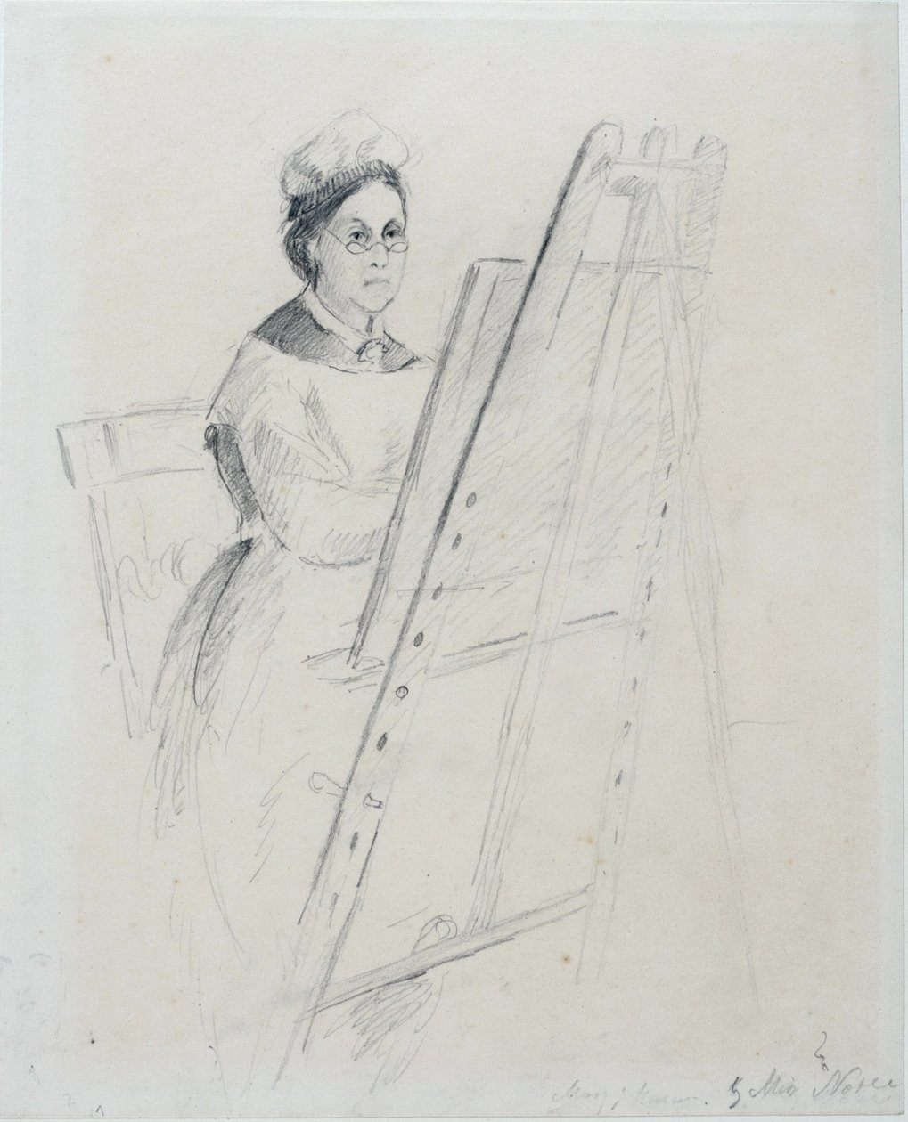 Retrato de Mary Jane Hancock de Miss Noble