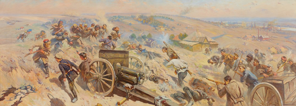 Defesa Tsaritsyn de Mitrofan Borisovich Grekov