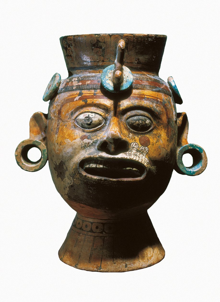Vaso antropomórfico de Mixtec Mixtec