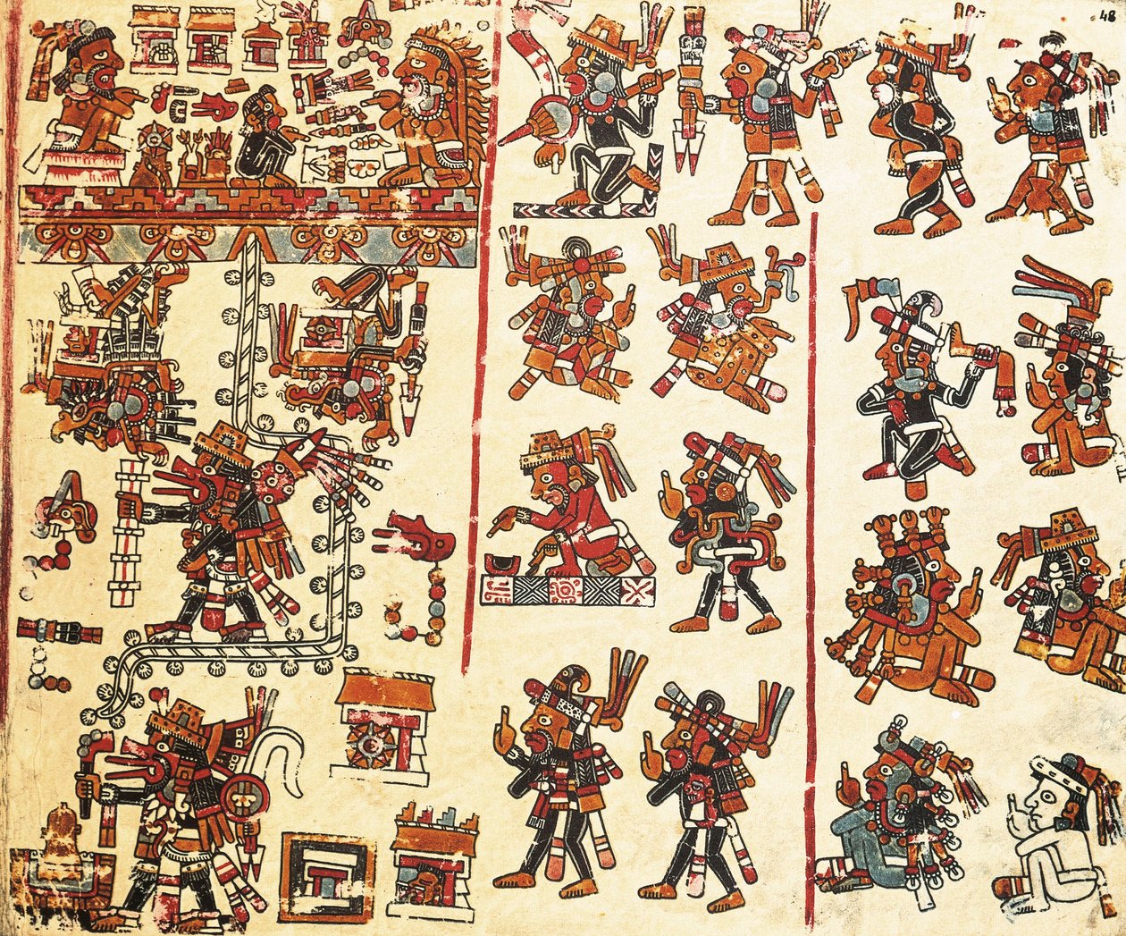 Codex Vindobonensis Mexicanus de Mixtec Mixtec