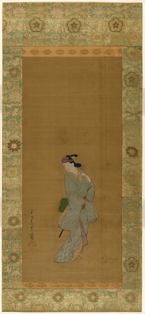 Figura masculina de Miyagawa Chōshun