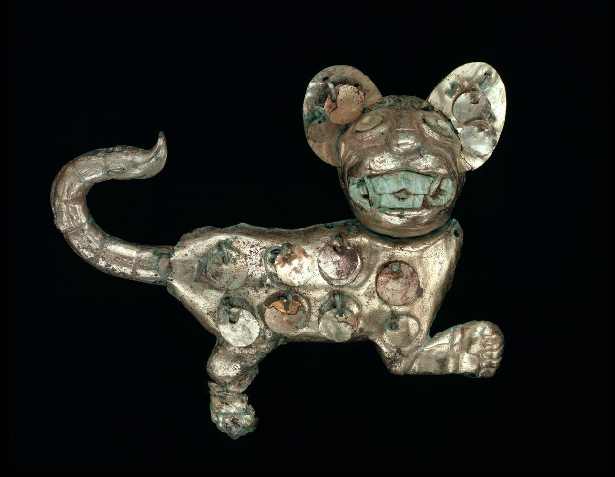 Figura felina de Moche Moche
