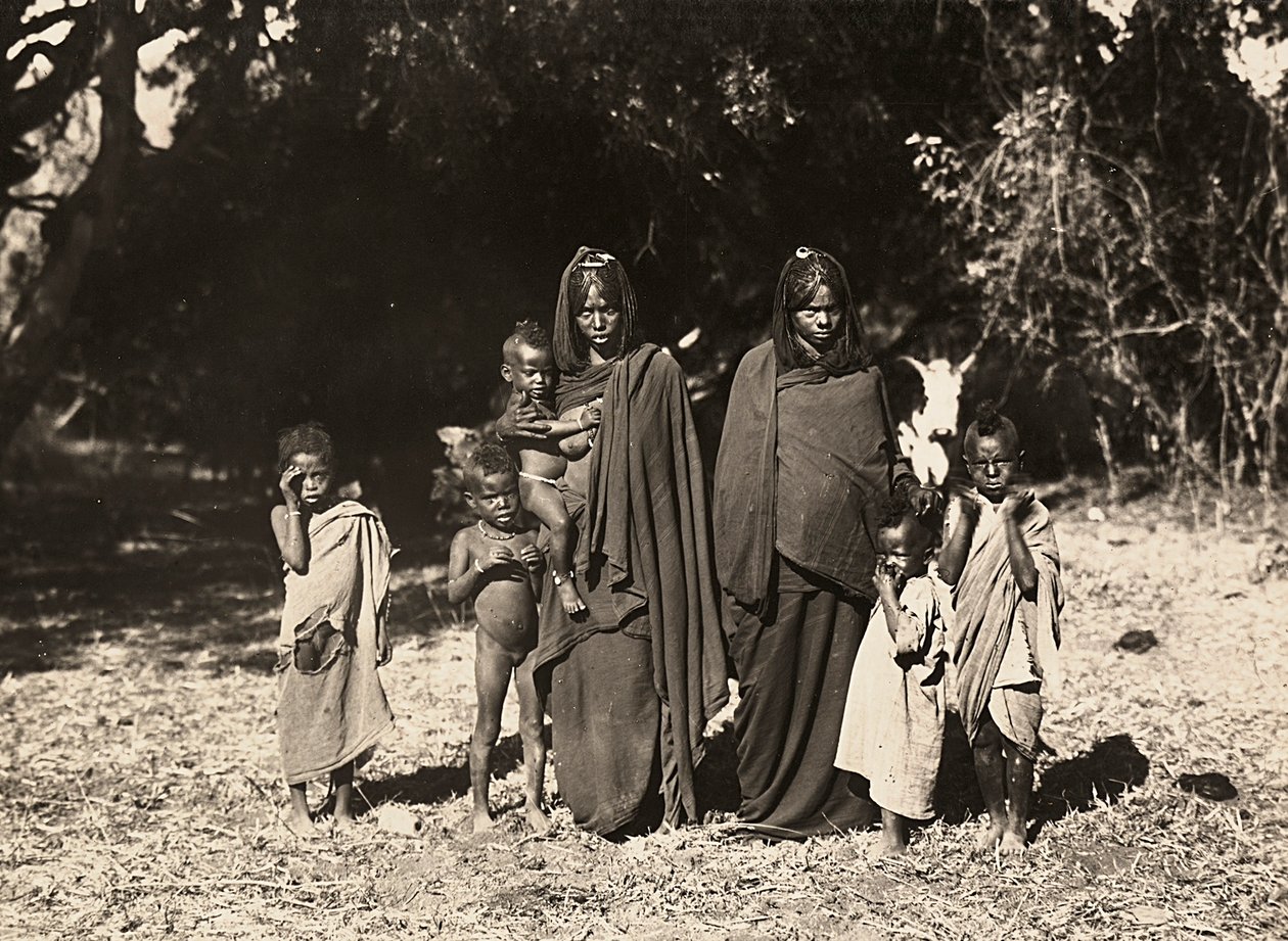 Construir um império na era fascista: Indígenas africanos, 09/05/1936 (foto a p/b) de Modestino Baldinetti