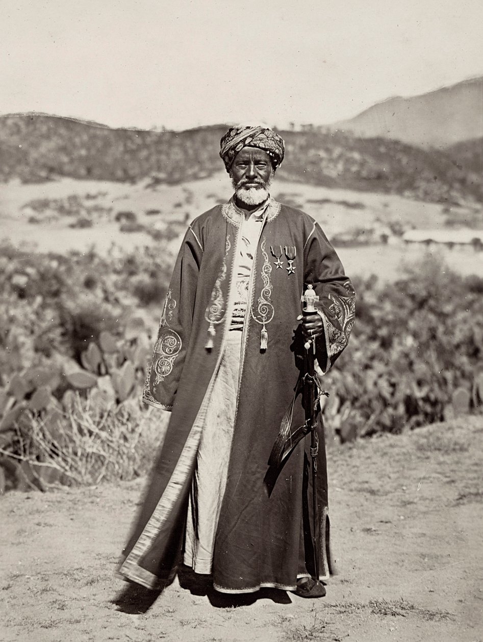 Construir um império na era fascista: Cantibali Osman Edad, 09/05/1936 (foto a p/b) de Modestino Baldinetti