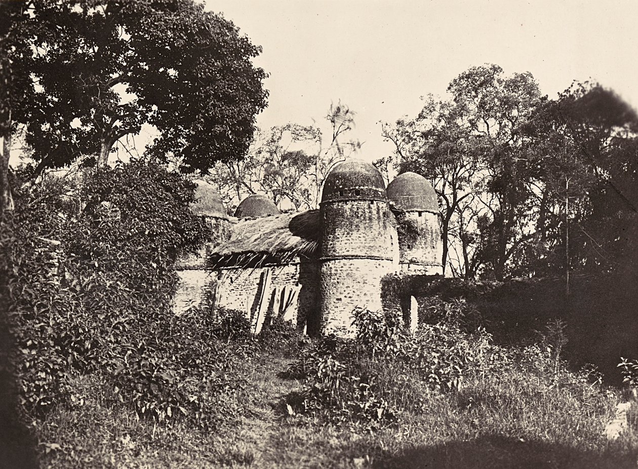 Construir um império na era fascista: Igreja de Enda Jesus em Makallè, 09/05/1936 (foto a p/b) de Modestino Baldinetti