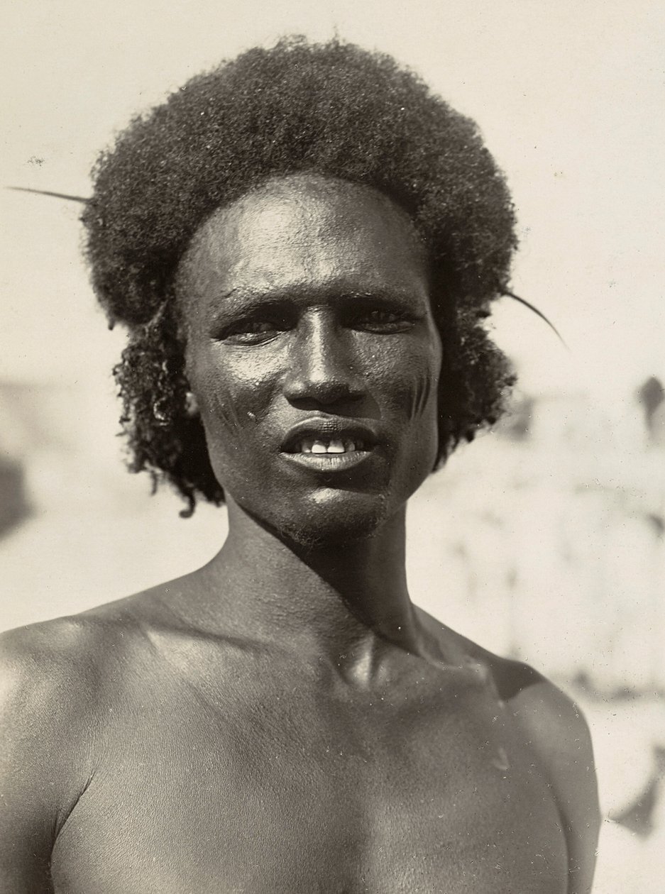 Construir um império na era fascista: Cunama youth, 09/05/1936 (foto a p/b) de Modestino Baldinetti