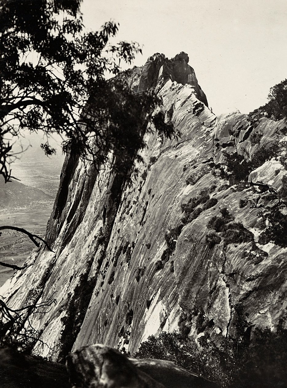 Construir um império na era fascista: Monte Bianco, Zaad Amba, 09/05/1936 (foto a p/b) de Modestino Baldinetti
