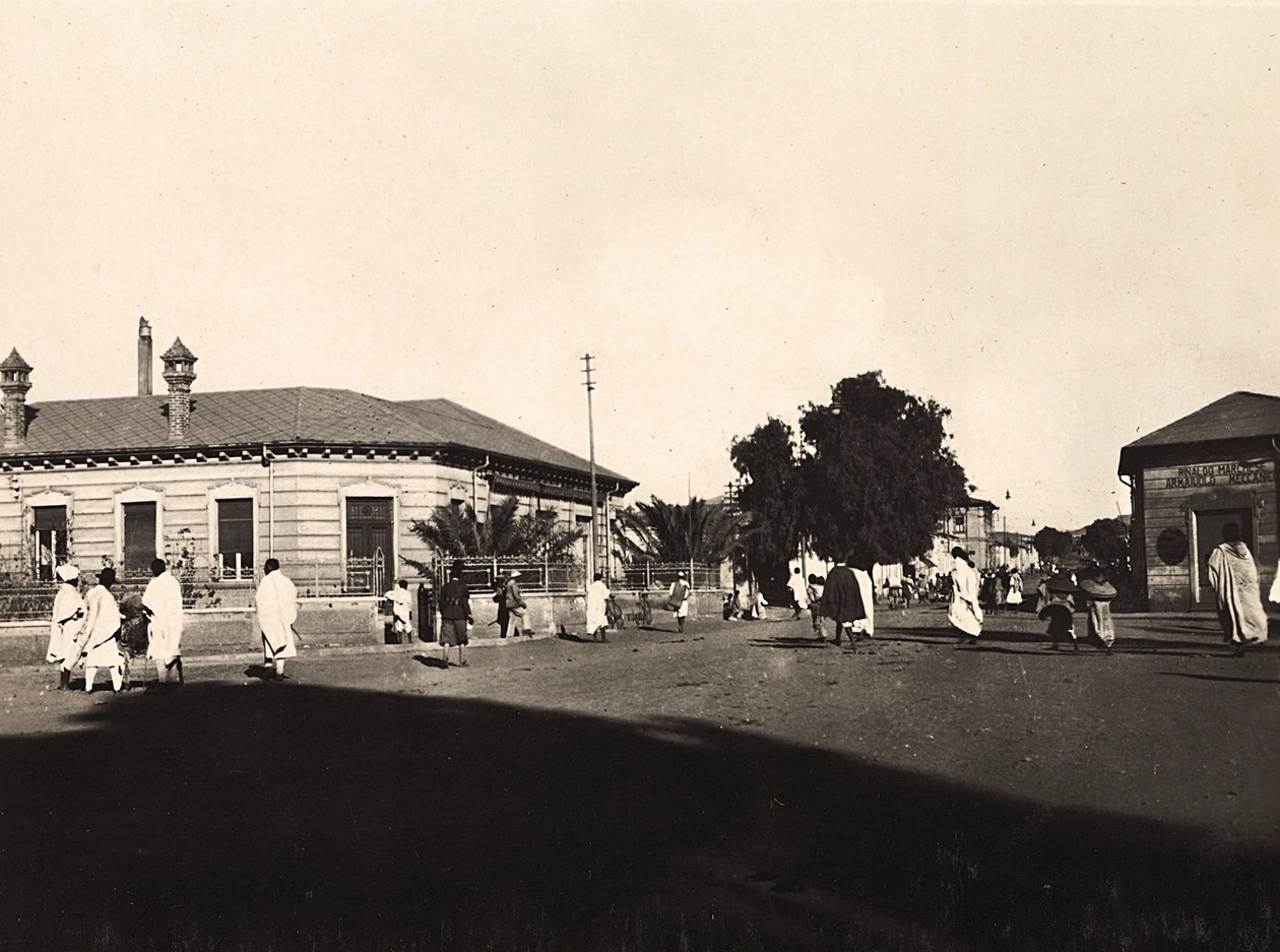 Construindo um Império na era fascista: companhia elétrica de Asmara, 09/05/1936 (foto a p/b) de Modestino Baldinetti