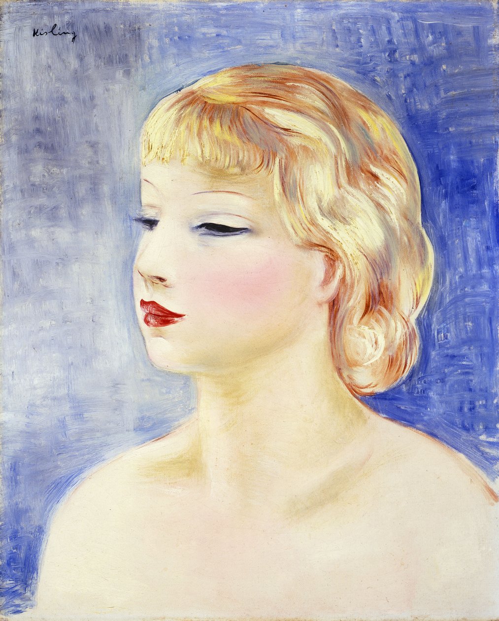 Mulher Loira; Femme Blonde de Moise Kisling