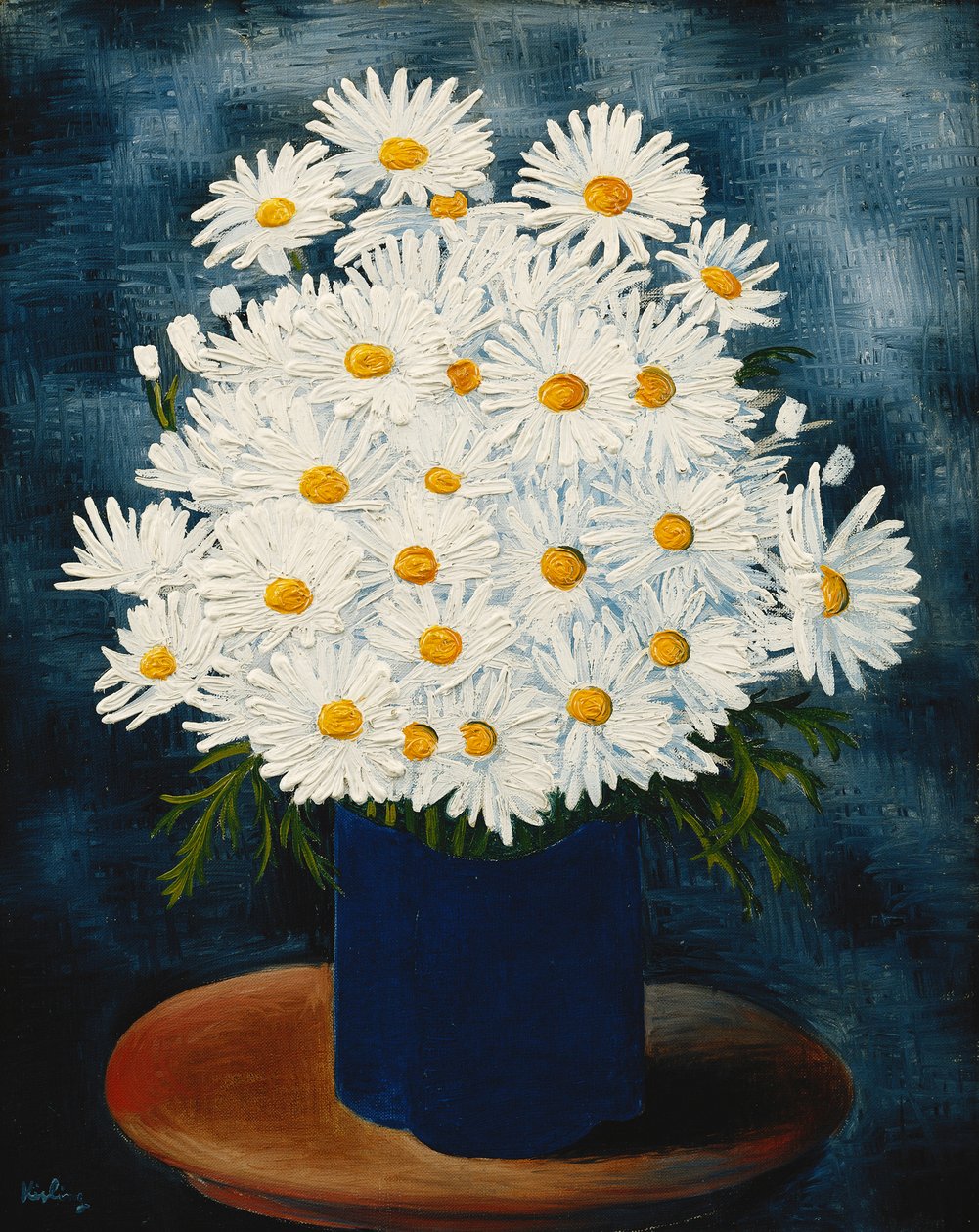 Bouquet de Margaridas; Bouquet de Marguerites de Moise Kisling