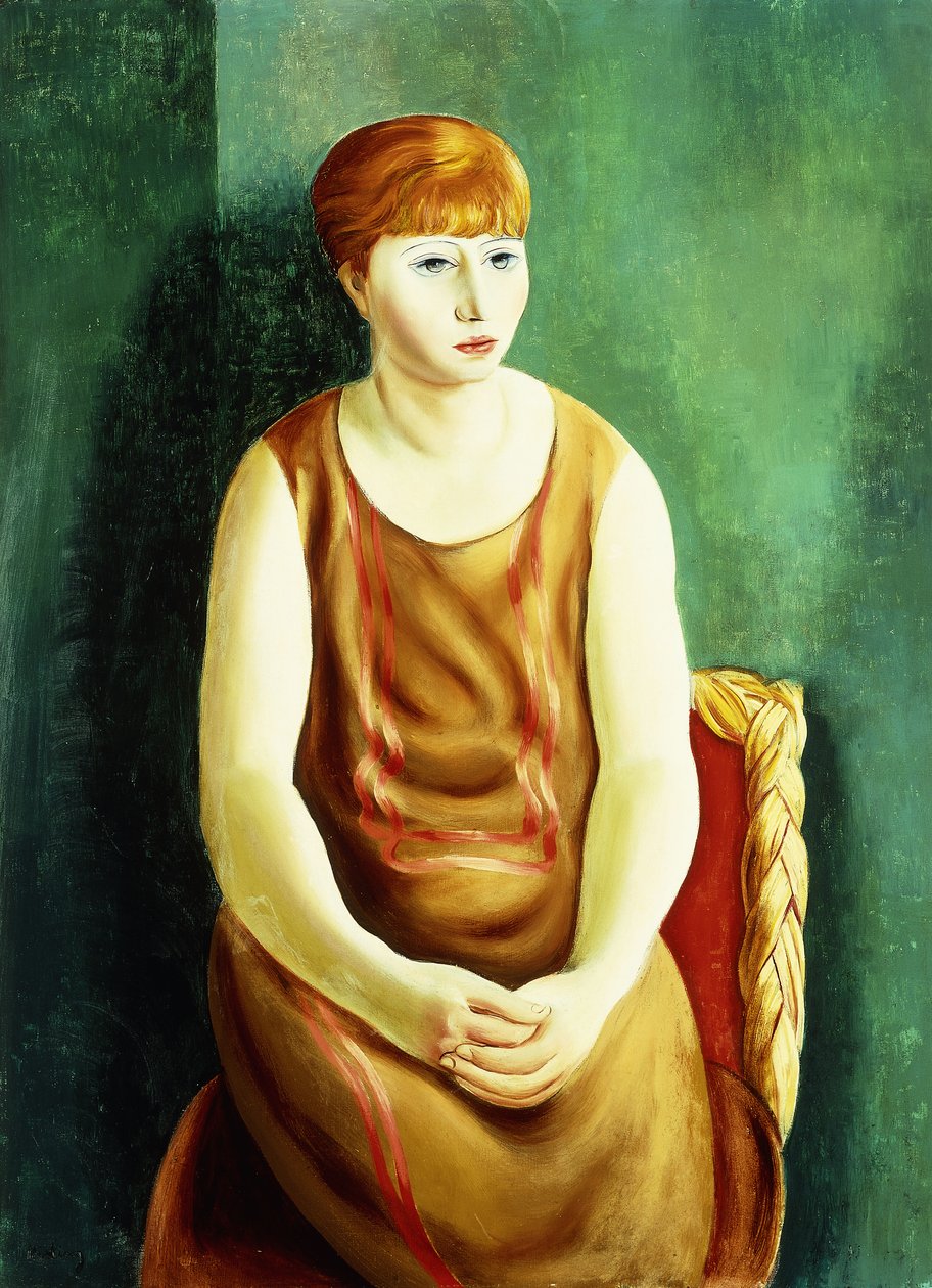 Mulher sentada; Femme Assise de Moise Kisling