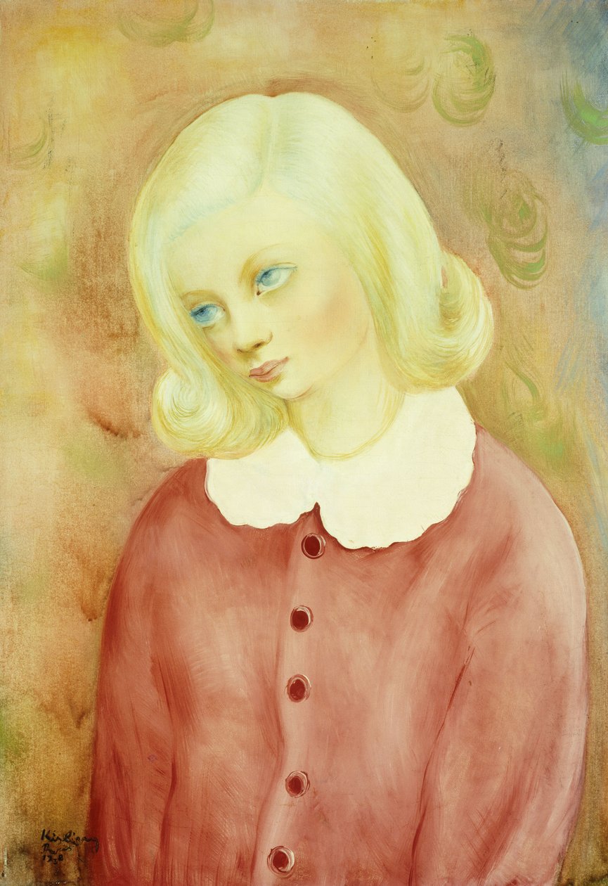 Jovem rapariga polaca de Moise Kisling
