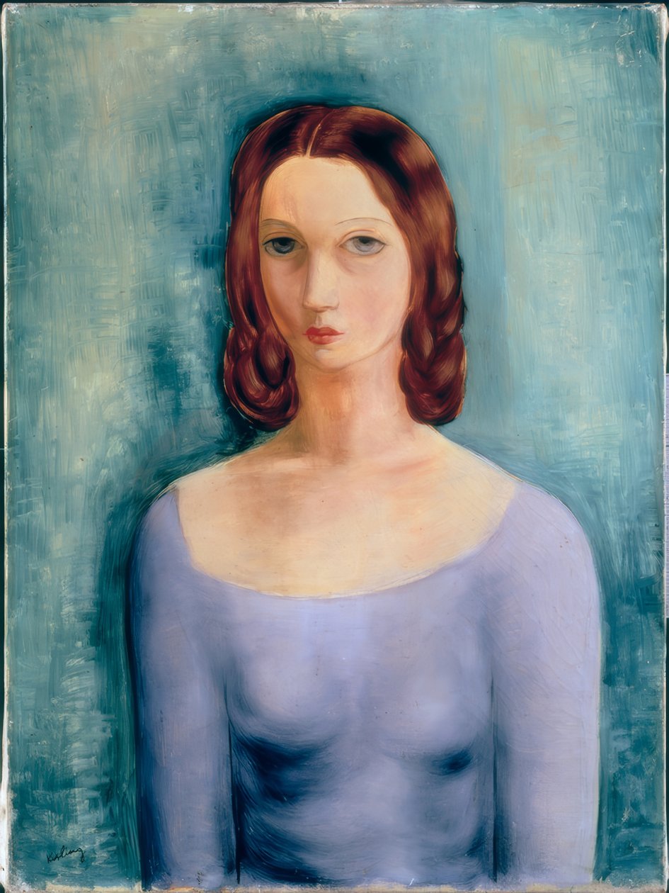 Mulher jovem de Moise Kisling