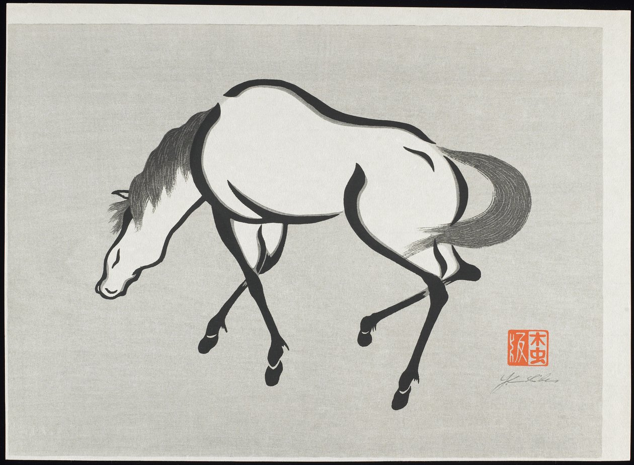 Cavalo (B) de Mokuch? Urushibara