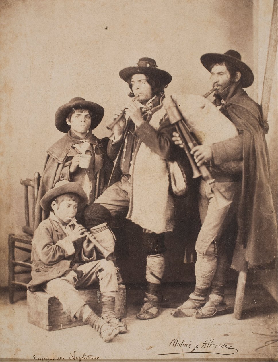 Agricultores napolitanos de Moliné y Albareda