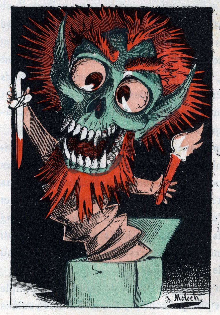 Alegoria do Perigo Social no século XIX de Moloch