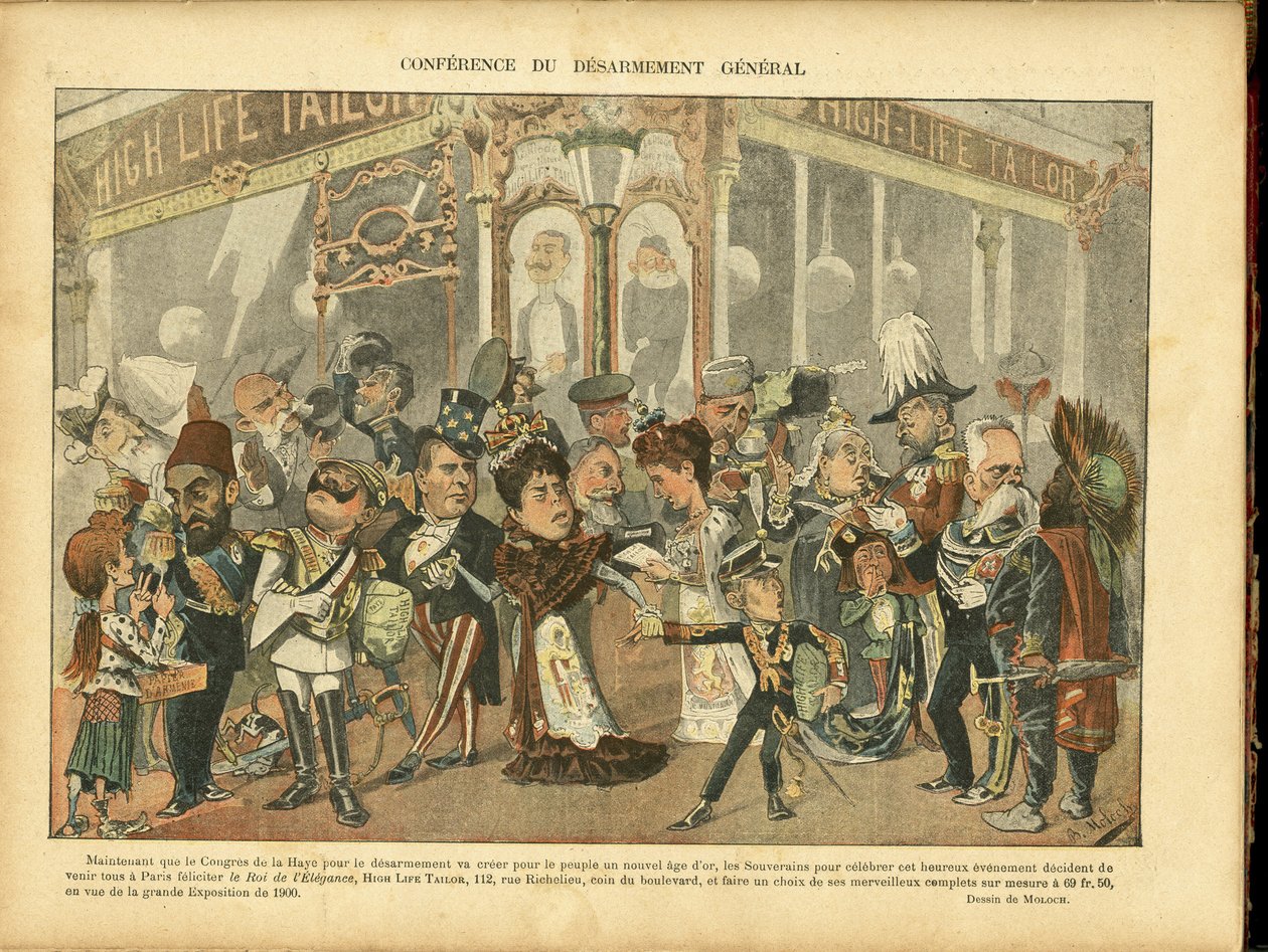 Ilustração de Moloch (1849-1909) em Le Rire de Moloch