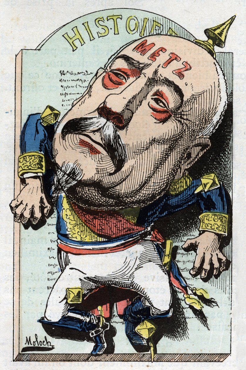 Retrato completo de François Achille Bazaine (Francois-Achille de Moloch