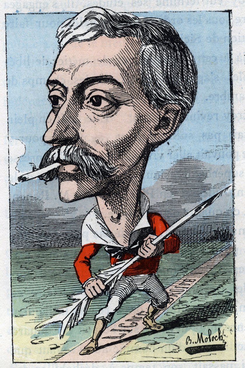 Retrato de Edouard Lockroy (1838-1913), político francês. de Moloch