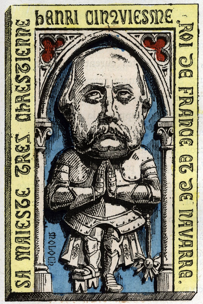 Retrato de Henri Charles Ferdinand Marie Dieudonne d