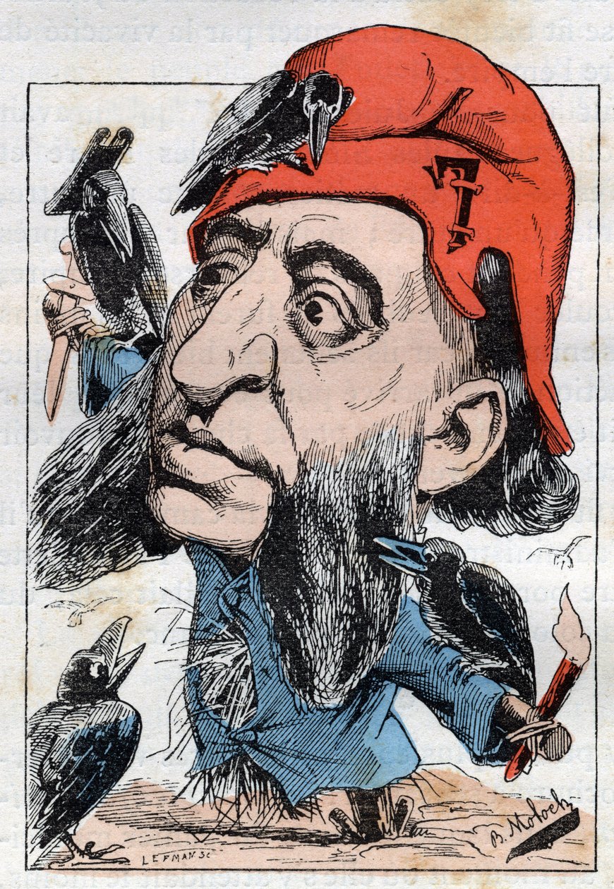 Retrato de Jules Ferry (1832-1893), político francês de Moloch