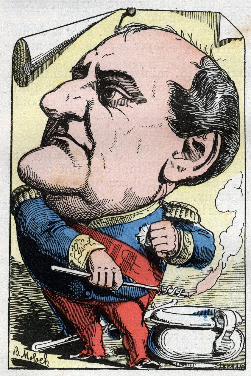 Retrato do Príncipe Napoleão Joseph Charles Paul Bonaparte (1822-1891) de Moloch