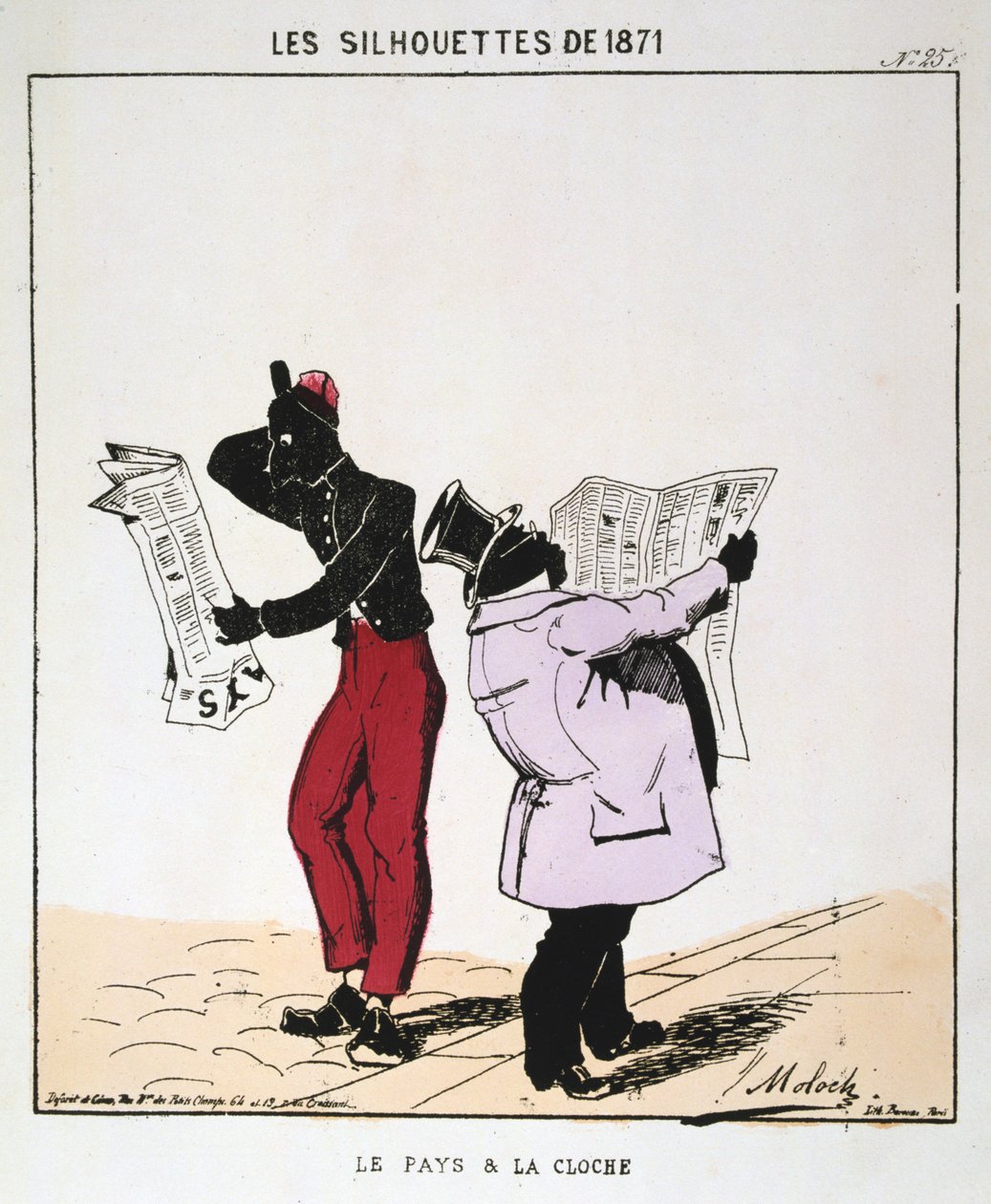 A Terra e o Sino, 1871 de Moloch