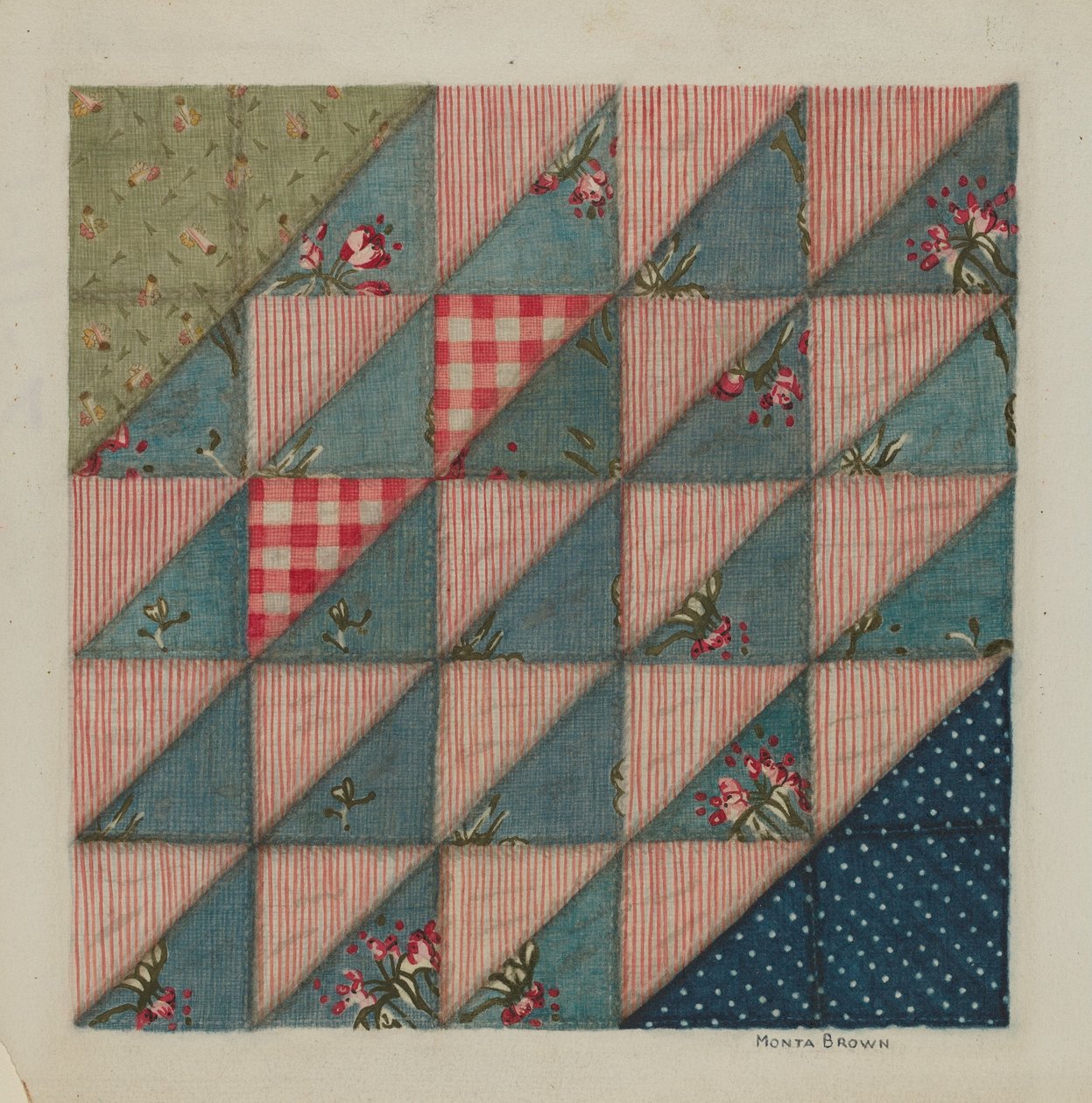 Colcha de retalhos de Mona Brown