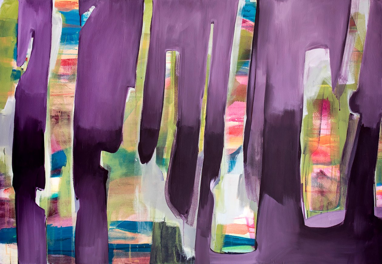 Membro fantasma, 2019 (acrílico sobre tela) de Monica Perez Vega