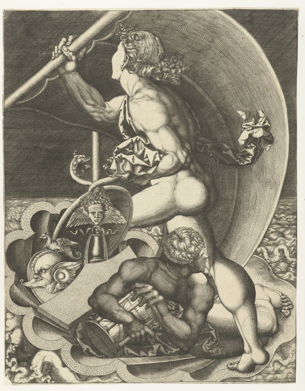Alegoria do Tempo e da Fortuna de Monogrammist AC