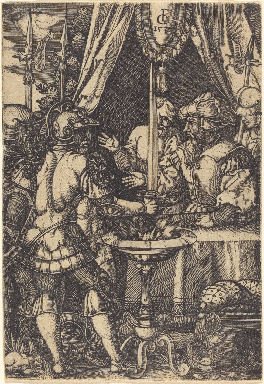 Mutius Scaevola de Monogrammist FG