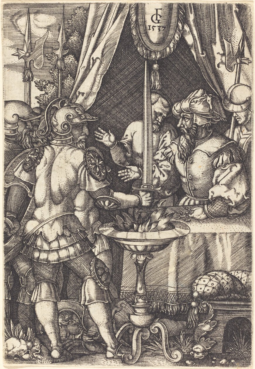 Mutius Scaevola de Monogrammist FG