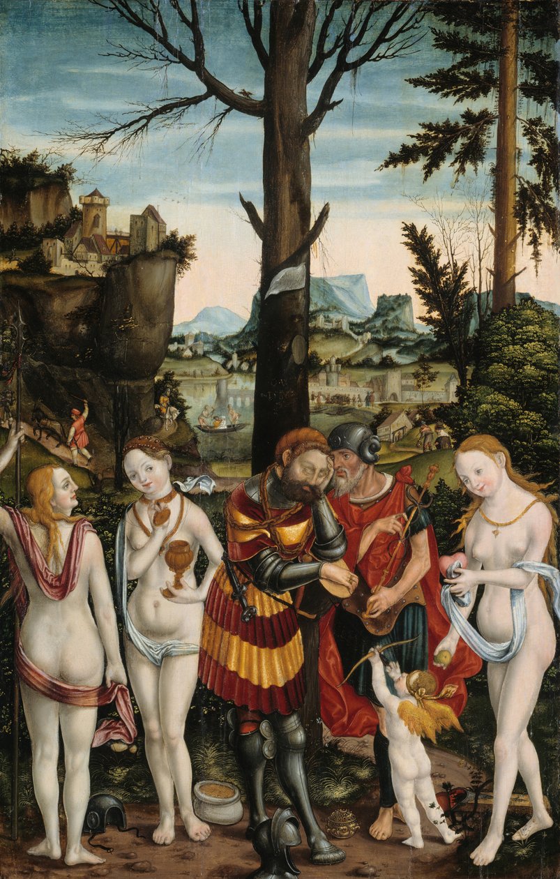 O Sonho de Paris, 1536. de Monogrammist PG