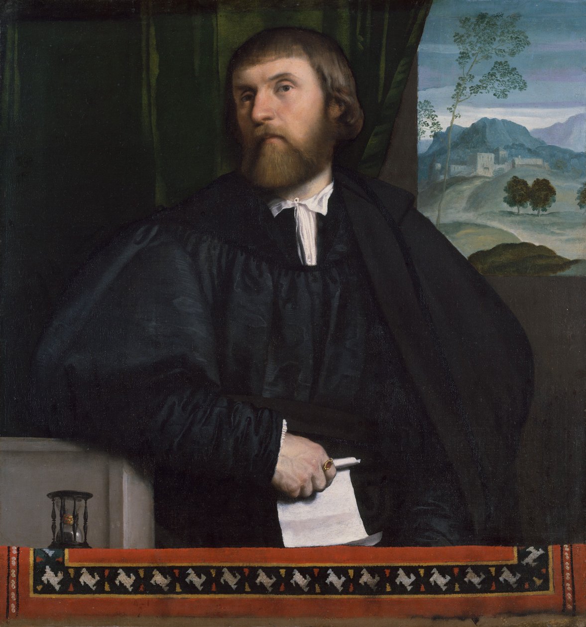 Retrato de um homem, c.1520-25 de Moretto da Brescia