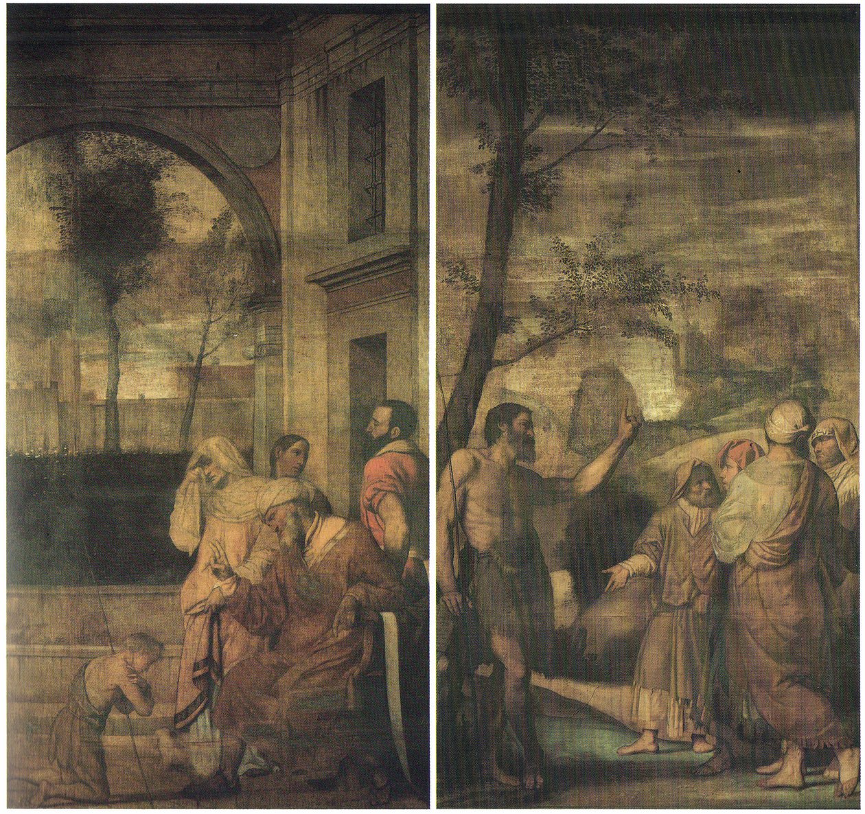Caixa de Órgão da Igreja de São João Evangelista de Moretto da Brescia