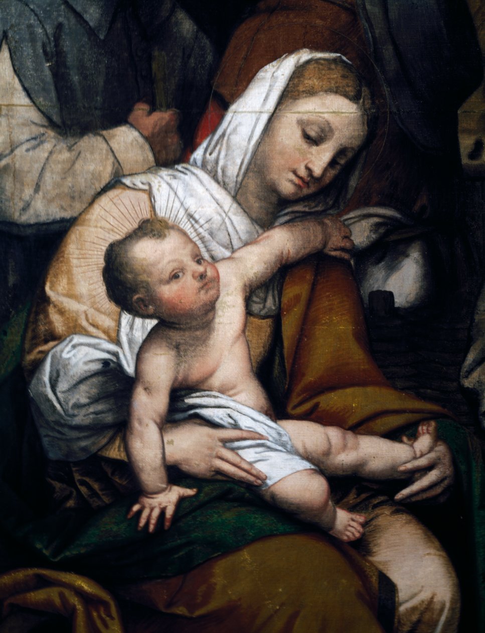 Natividade ou Adoração de Pastores de Moretto da Brescia