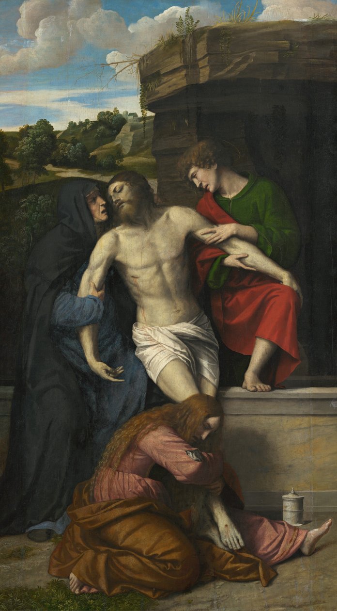 Pietá, 1520. de Moretto da Brescia