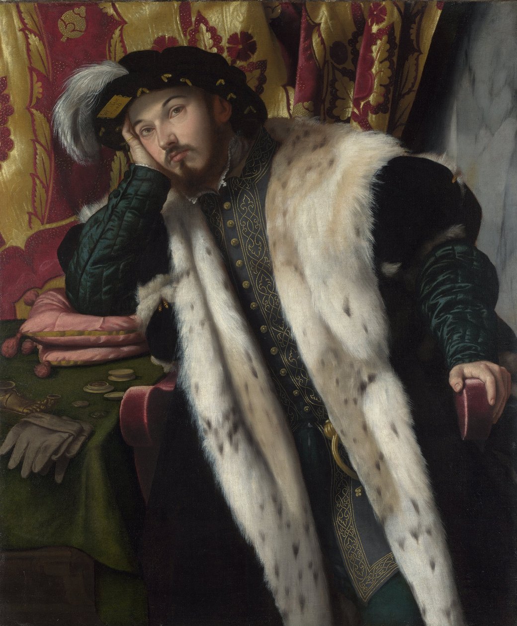 Retrato de um jovem, c.1540 de Moretto da Brescia